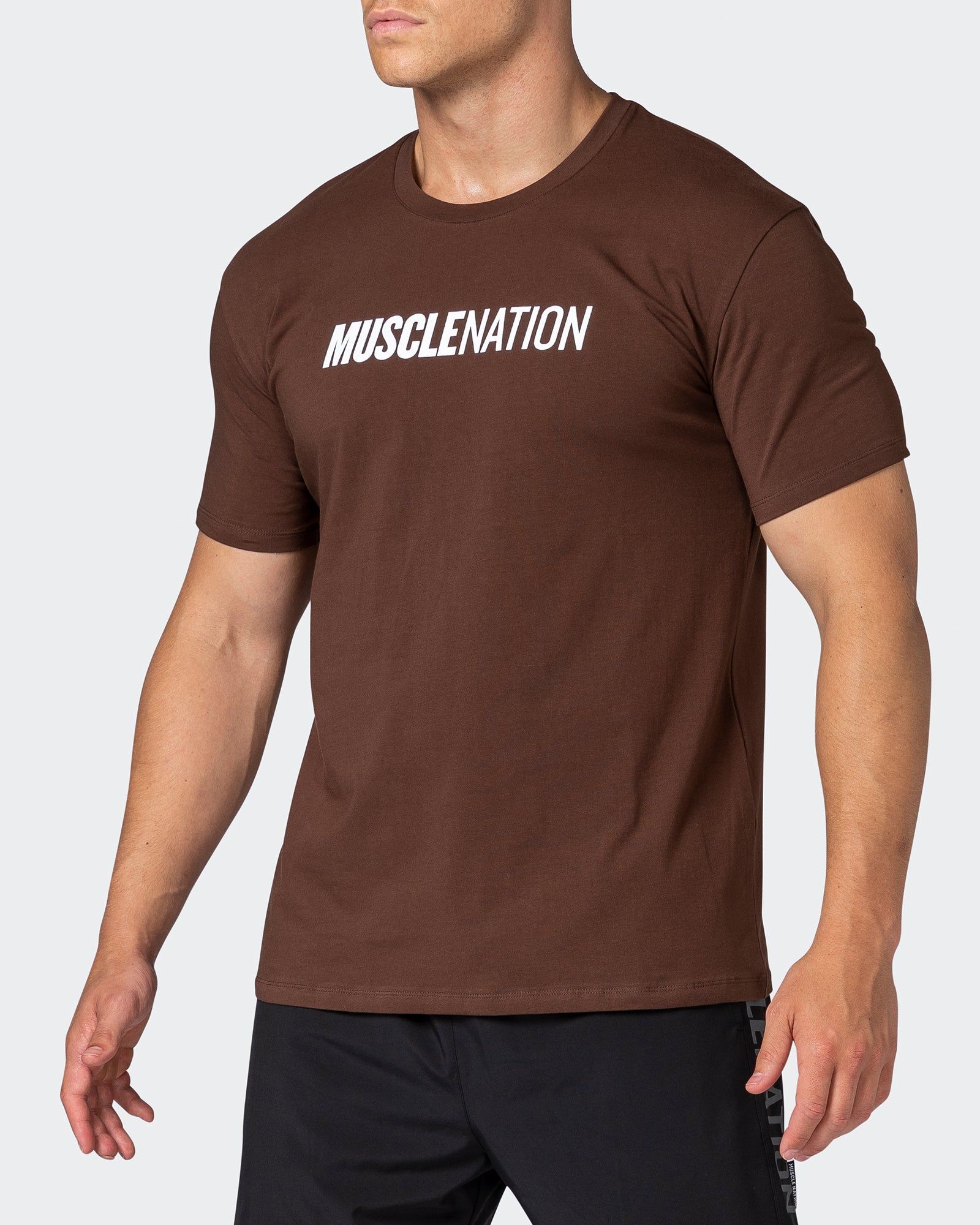Strike Tee - Coffee sold by Muscle Nation product image thumbnail 3
