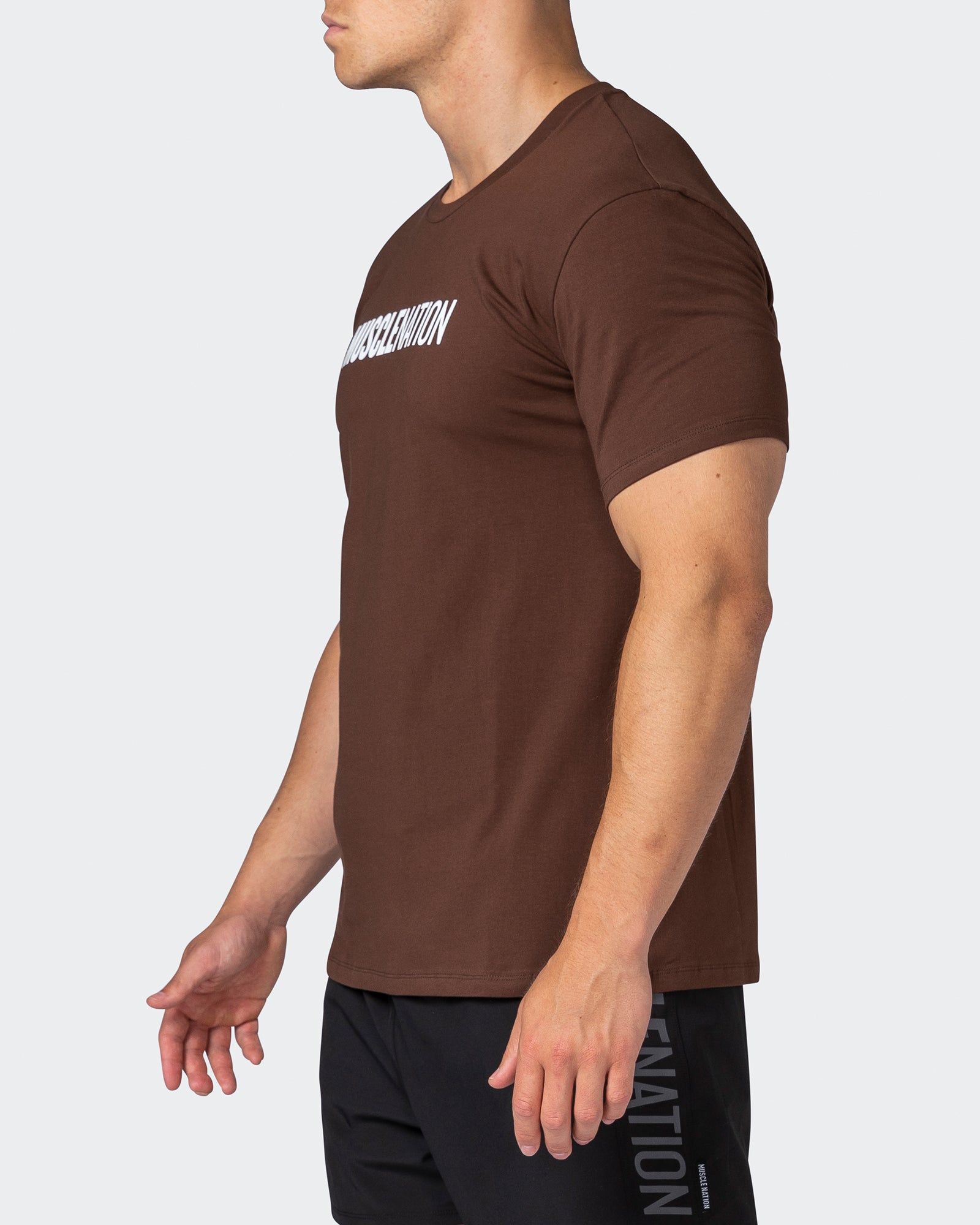 Strike Tee - Coffee sold by Muscle Nation product image thumbnail 4