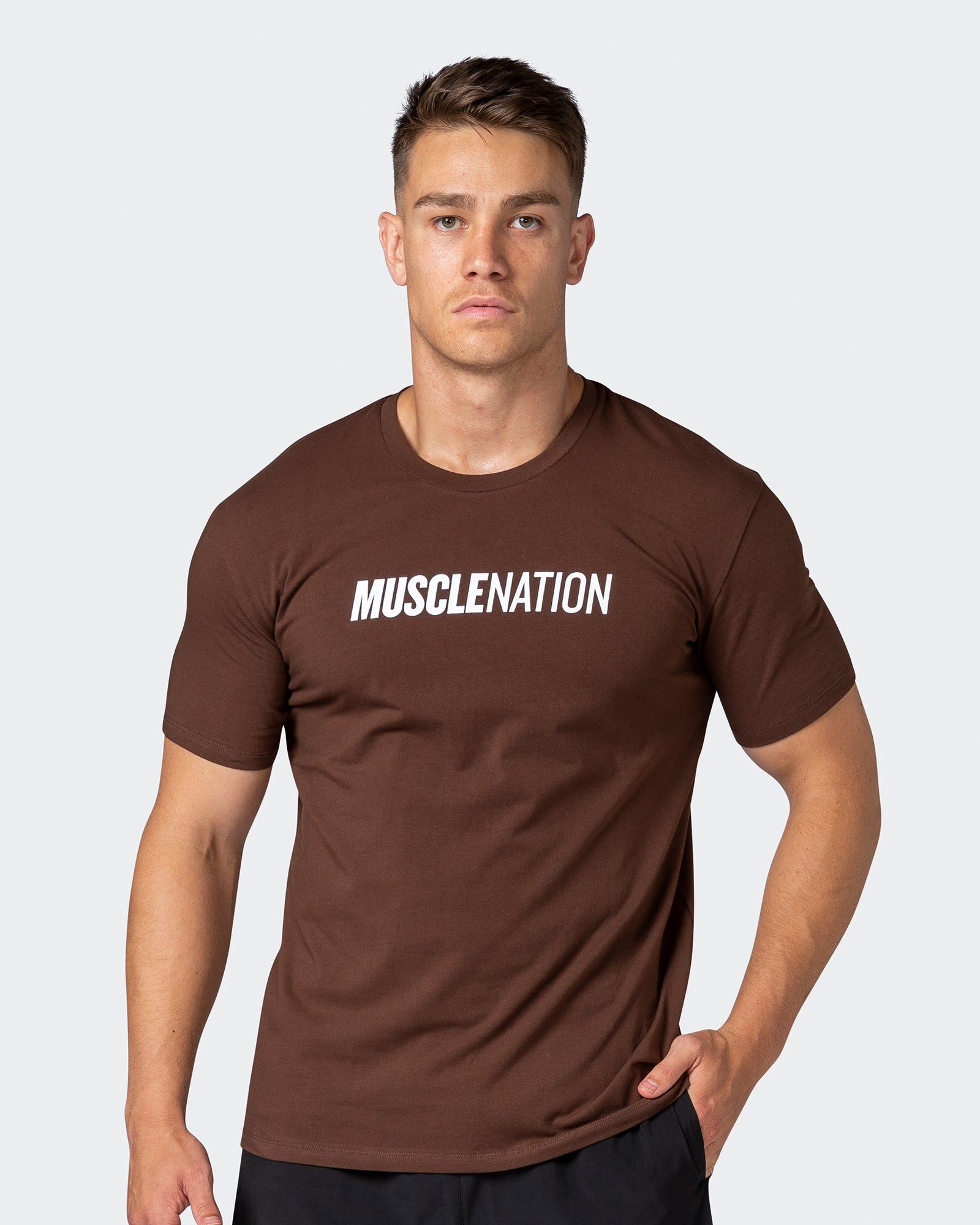 Strike Tee - Coffee sold by Muscle Nation