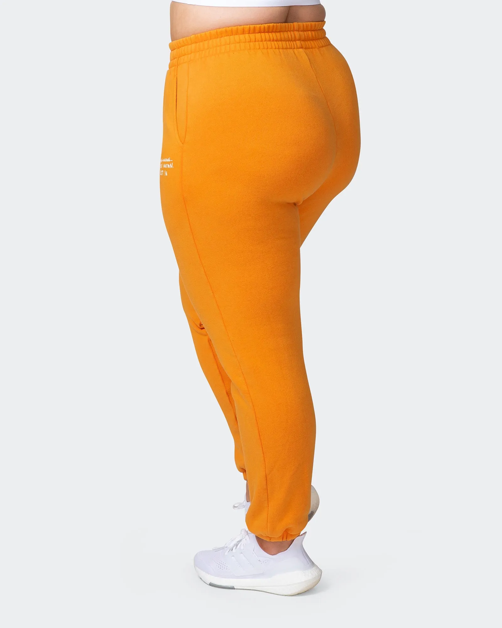 Womens MN Club Vintage Trackies - Washed Fireball sold by Muscle Nation product image thumbnail 3