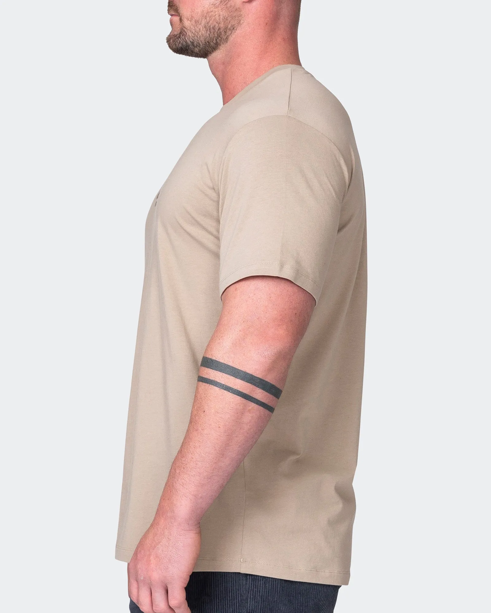 Worldwide Condition Tee - Fossil sold by Muscle Nation product image thumbnail 4