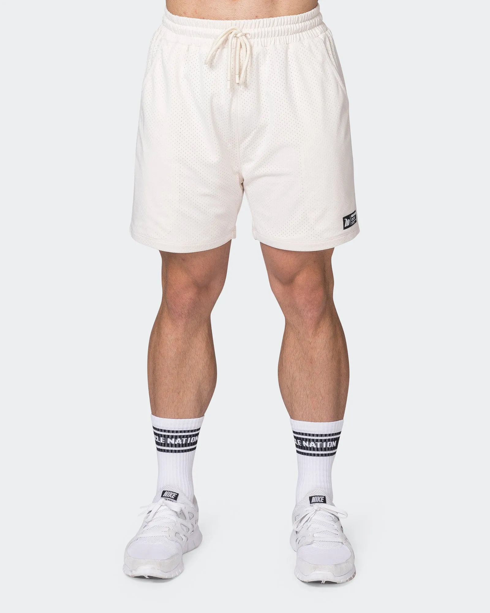 Lay Up 5" Shorts - Travertine sold by Muscle Nation product image thumbnail 2