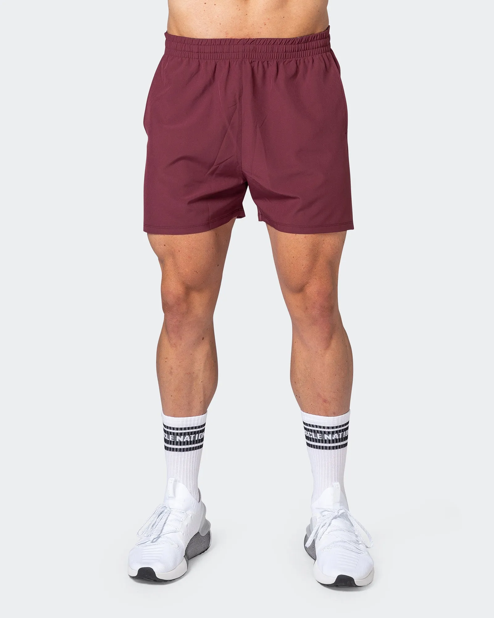 Function 4" Shorts - Wine sold by Muscle Nation product image thumbnail 2