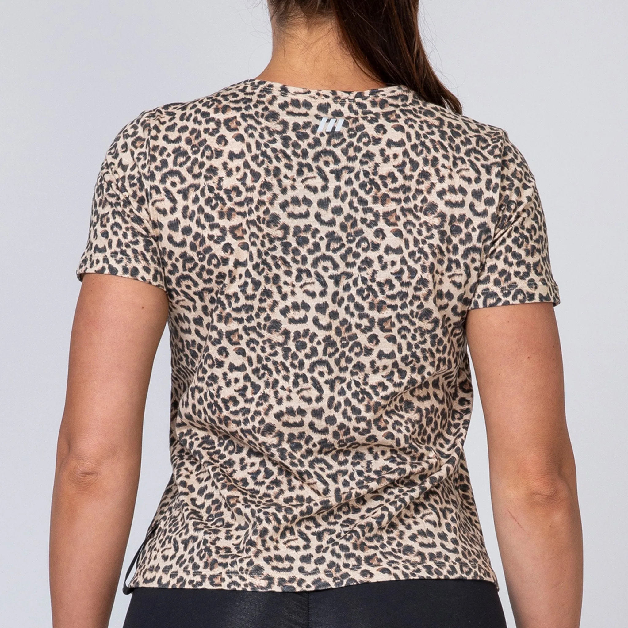 Classic Womens Tee - Yellow Leopard sold by Muscle Nation product image thumbnail 2