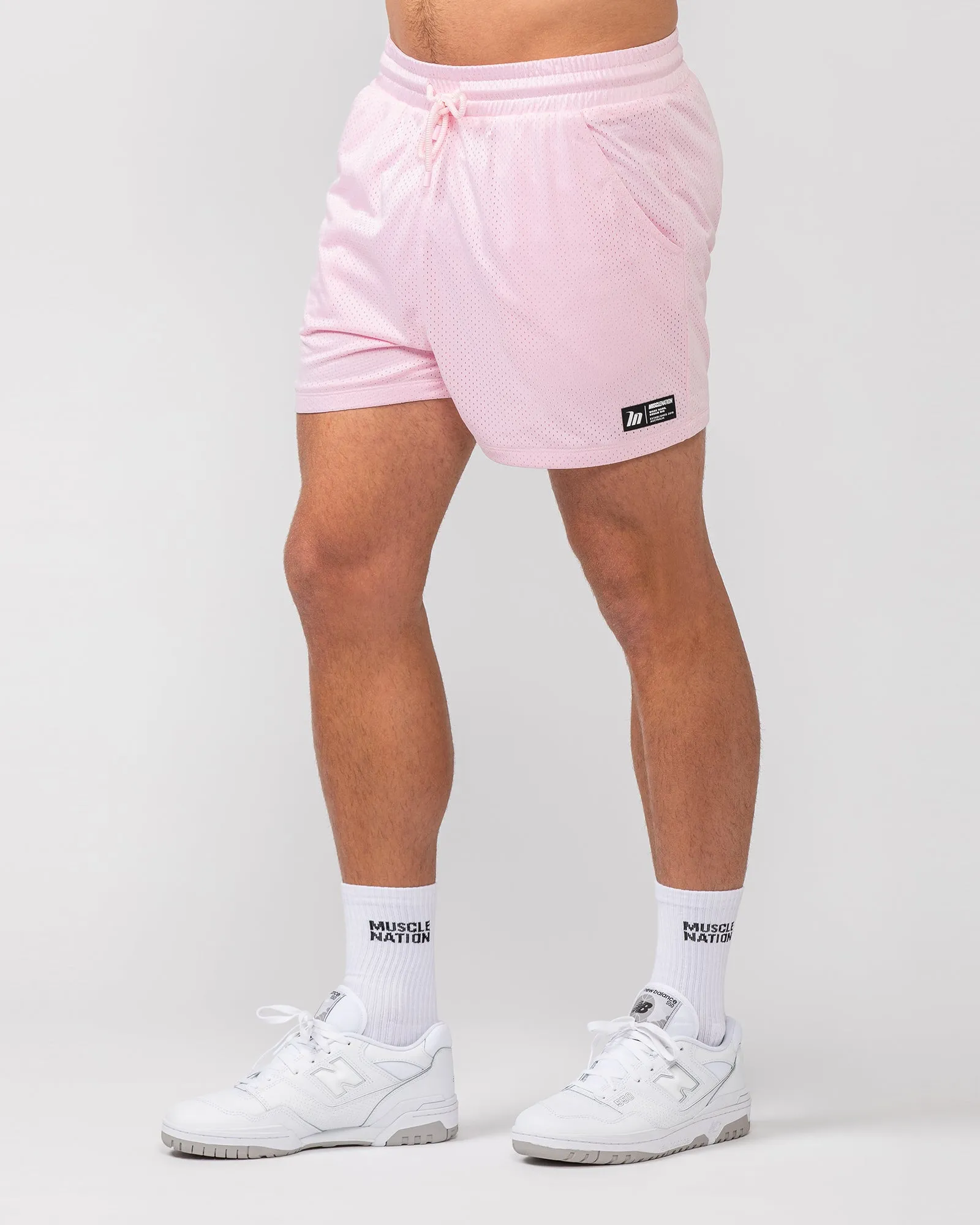 Lay Up 3.5'' Shorts - Soft Pink sold by Muscle Nation
