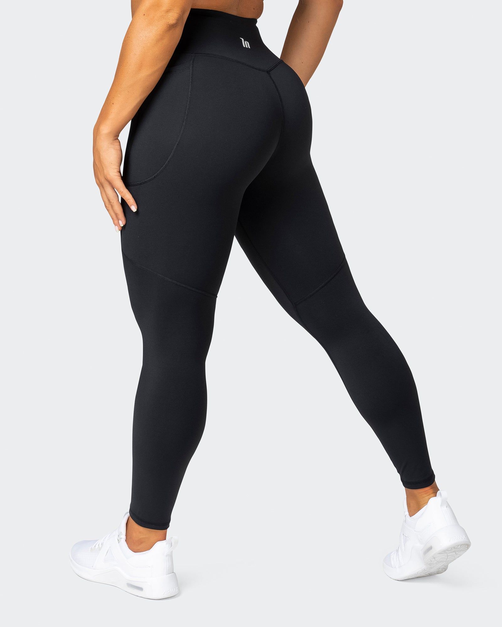 Superior Squat Pocket Ankle Length Leggings - Black sold by Muscle Nation product image thumbnail 2