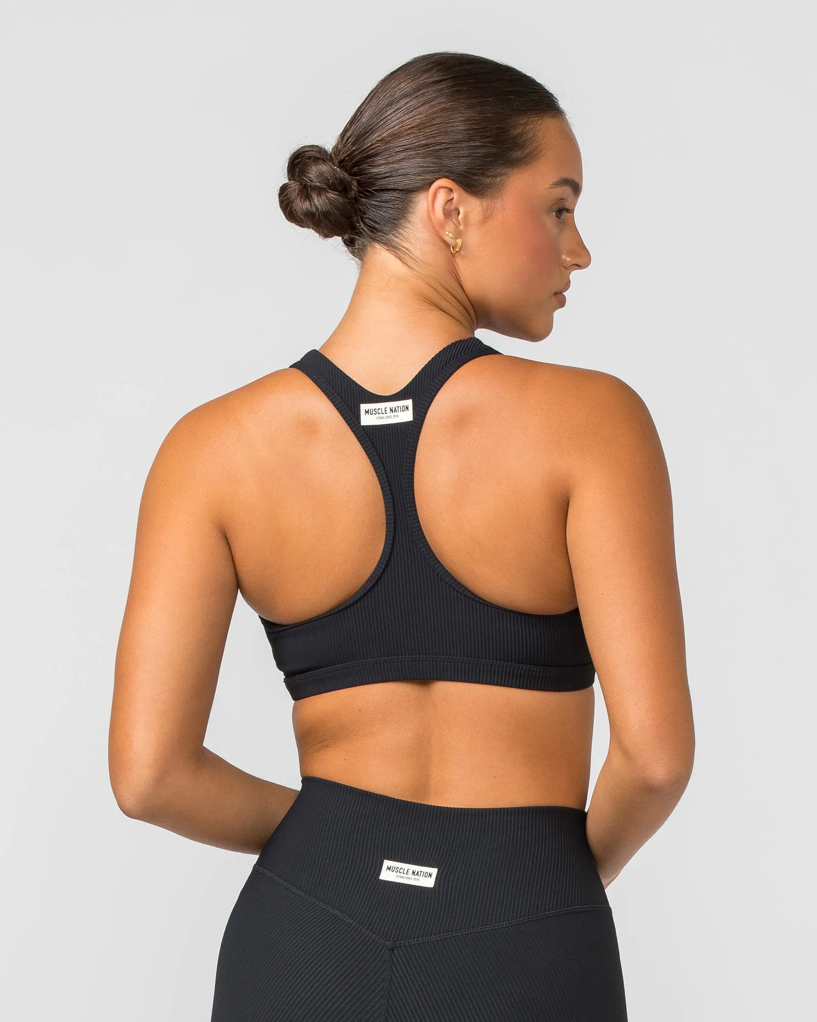 Flex Rib Bra - Black sold by Muscle Nation product image thumbnail 5