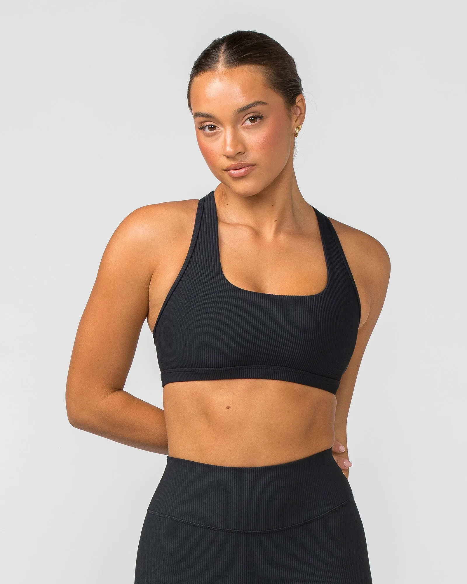 Flex Rib Bra - Black sold by Muscle Nation product image thumbnail 2