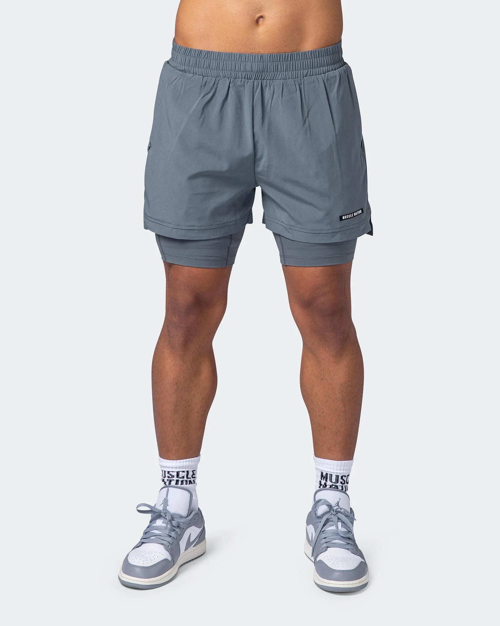 Vigour Training Shorts - Tornado sold by Muscle Nation product image thumbnail 2