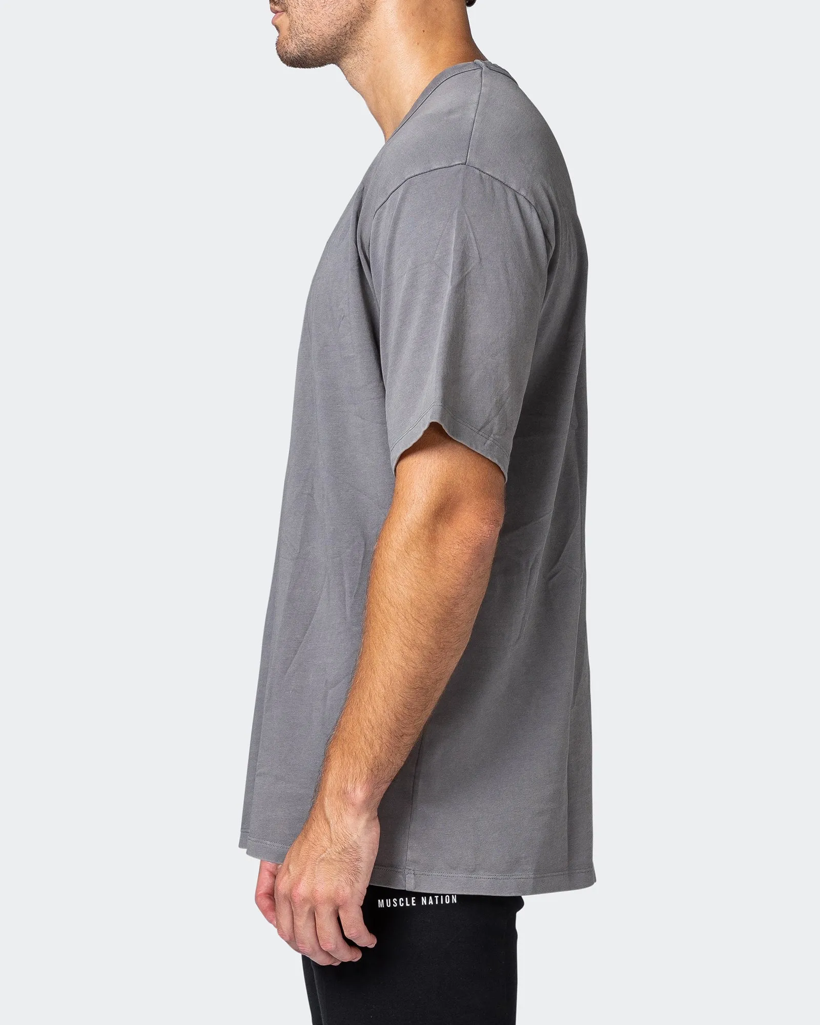 Vitalise Oversized Heavy Vintage Tee - Washed Tornado sold by Muscle Nation product image thumbnail 4