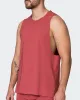 Replay Laser Cut Tank - Dusty Red sold by Muscle Nation