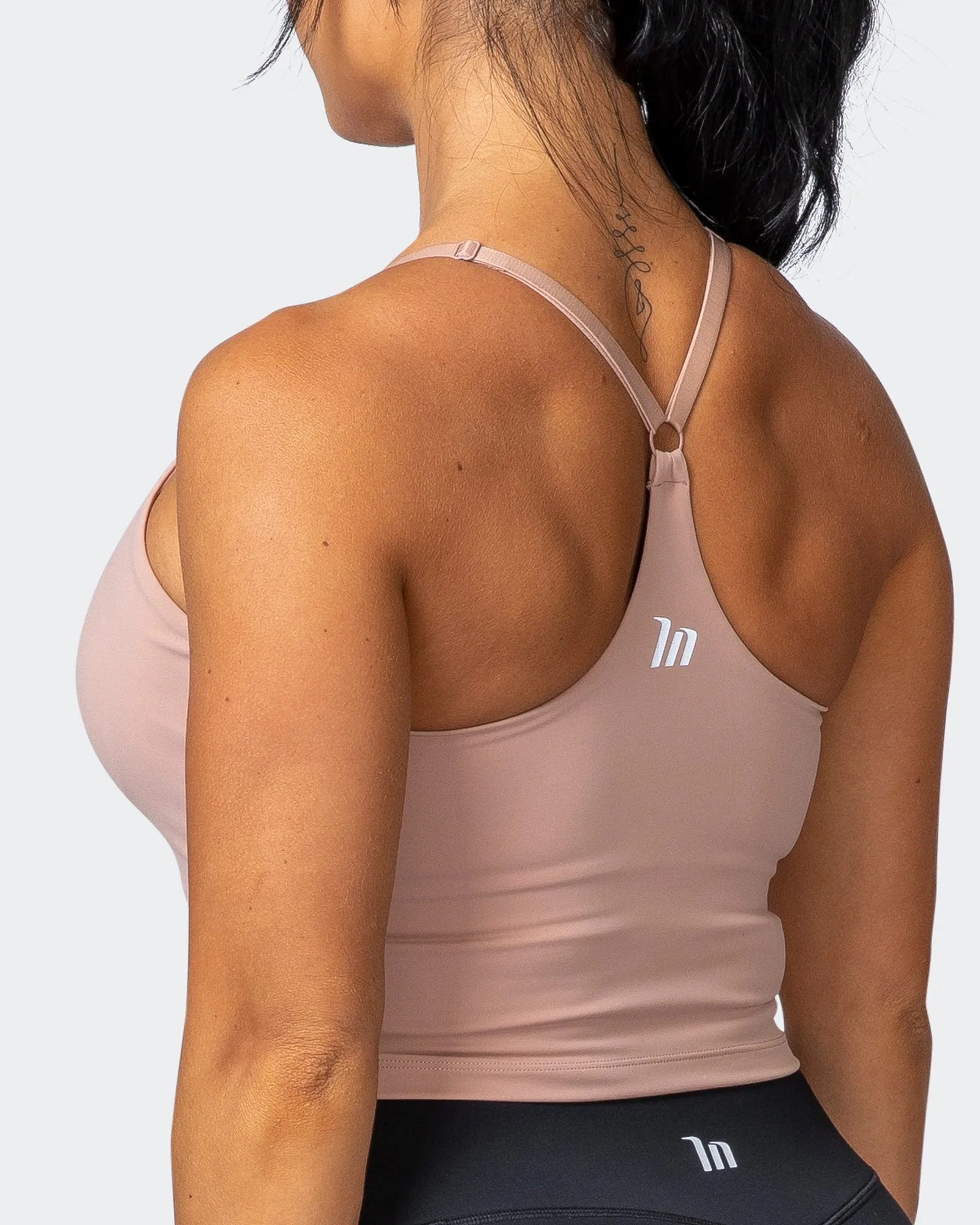 Summertime Cropped Tank - Mahogany Rose sold by Muscle Nation product image thumbnail 5