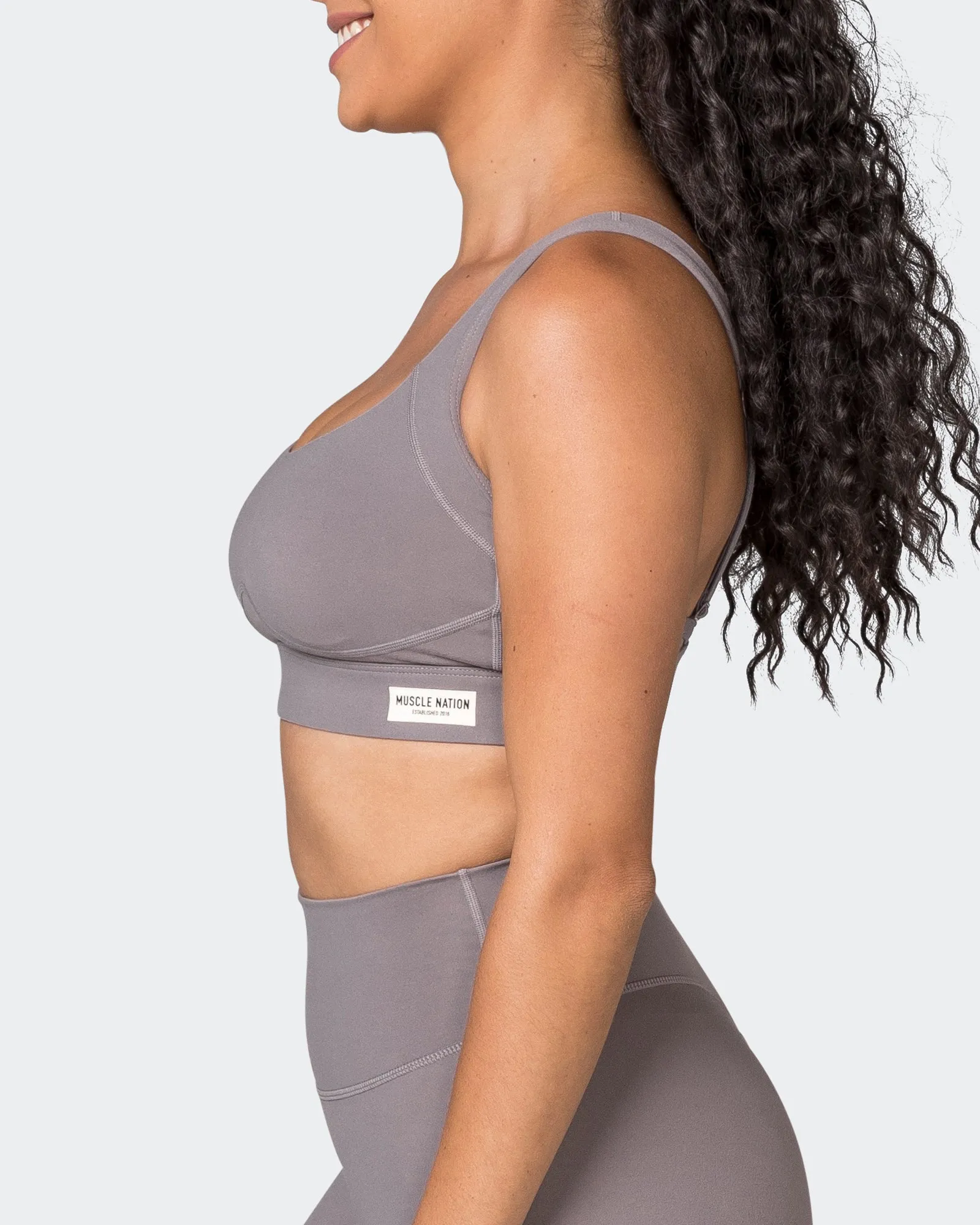 Enhance Bra - Pearl Grey sold by Muscle Nation product image thumbnail 4