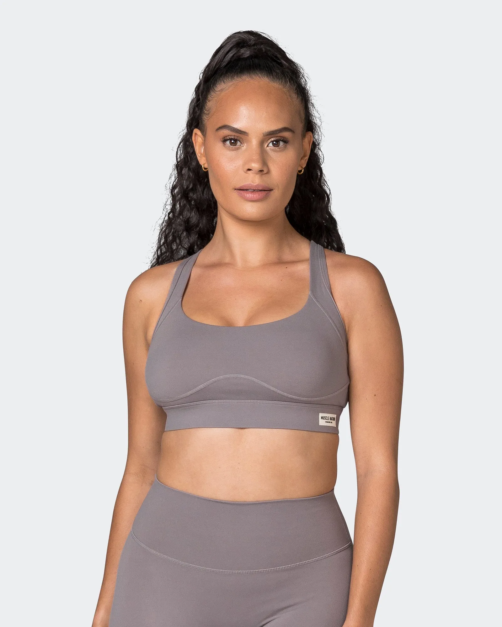 Enhance Bra - Pearl Grey sold by Muscle Nation