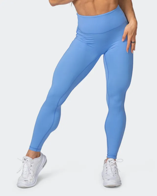 Zero Rise Ankle Length Leggings - Arctic Blue sold by Muscle Nation