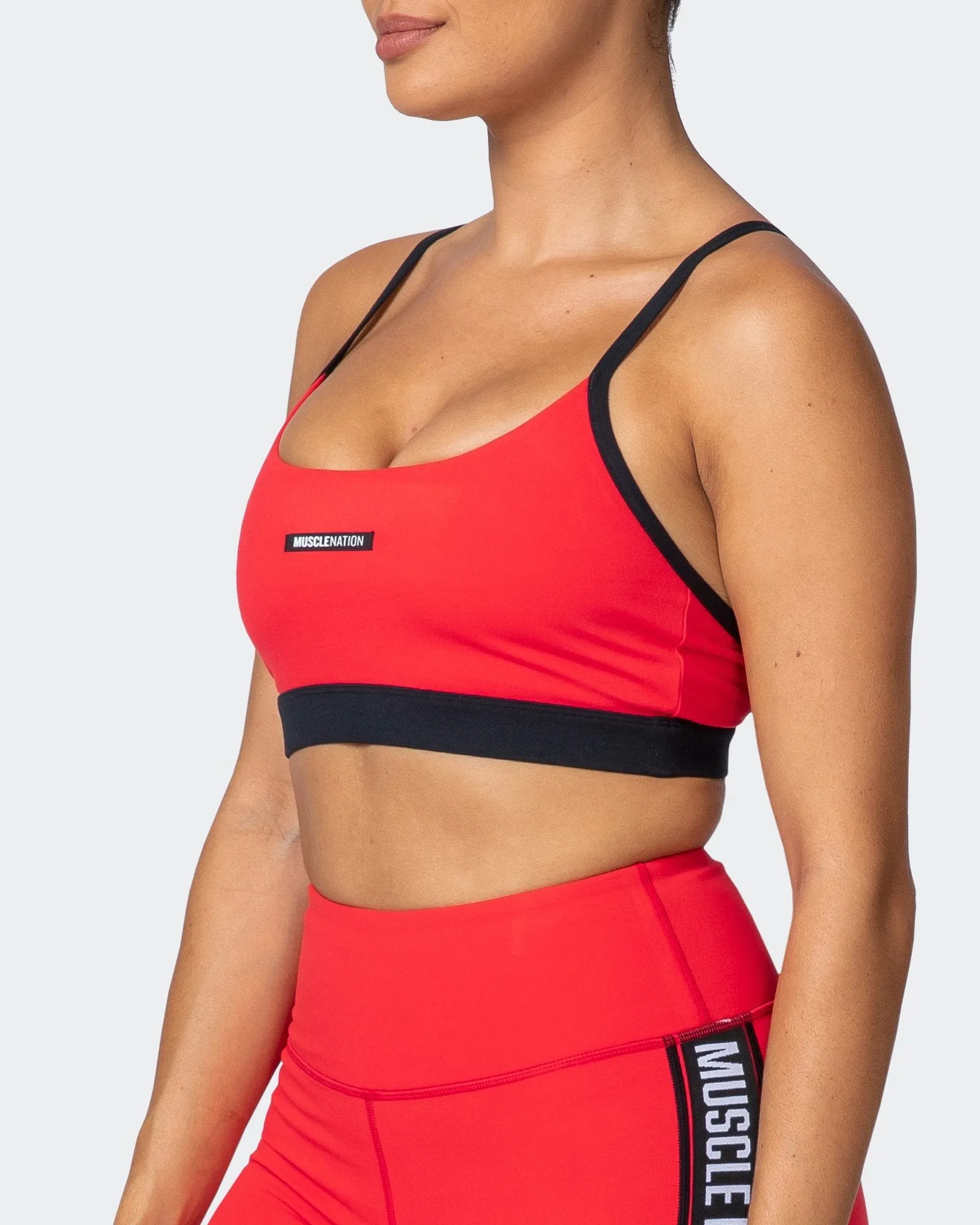 Agile Bra - Hot Red sold by Muscle Nation product image thumbnail 5