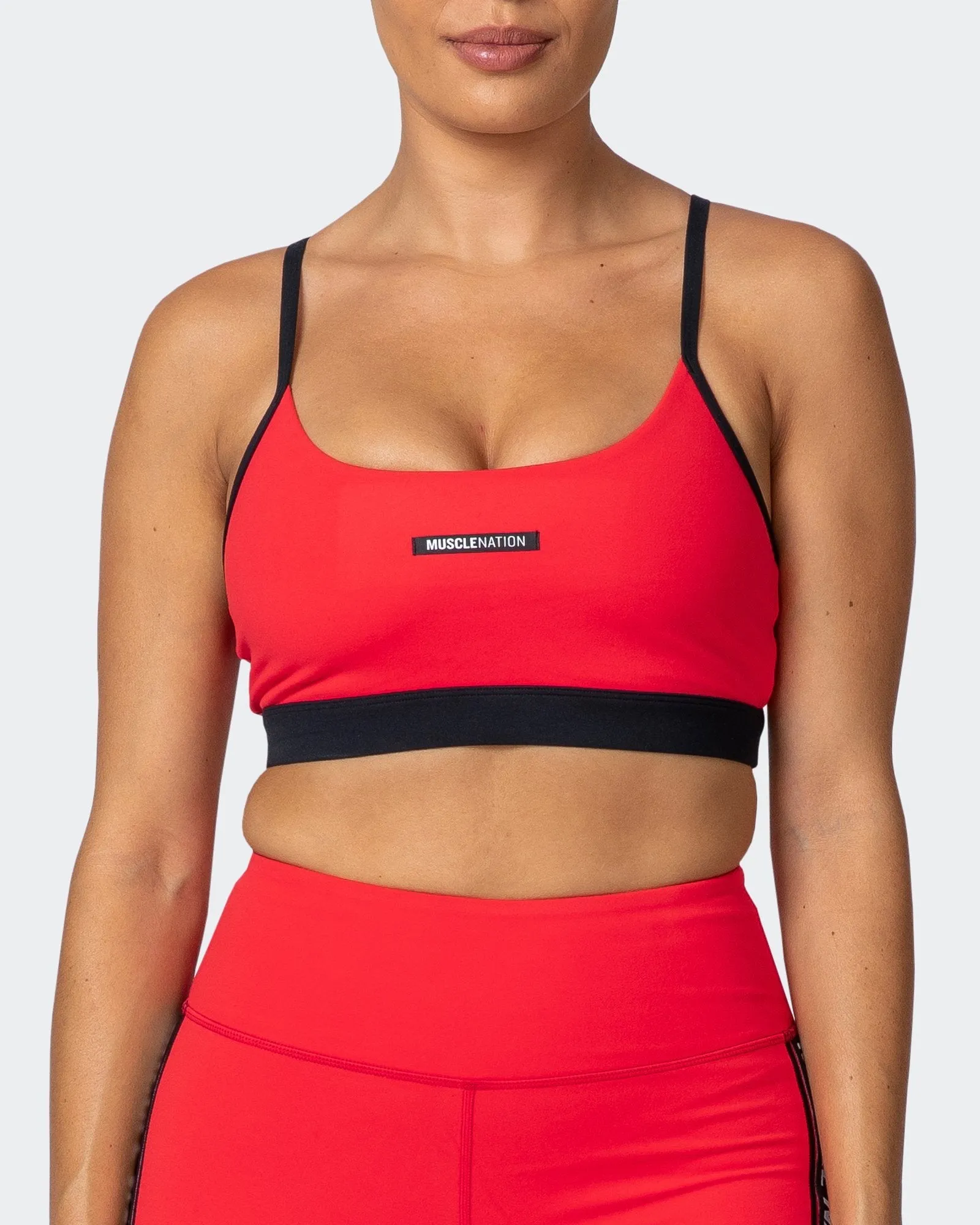 Agile Bra - Hot Red sold by Muscle Nation product image thumbnail 4