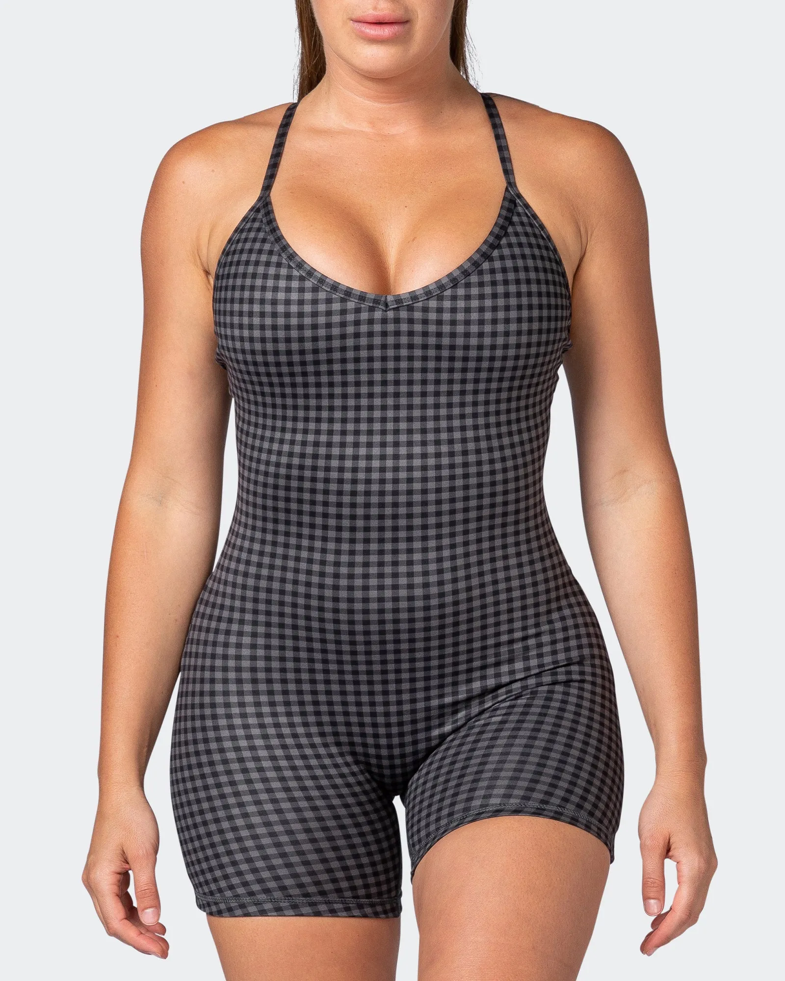 Game Changer One Piece - Monochrome Check Print sold by Muscle Nation product image thumbnail 4
