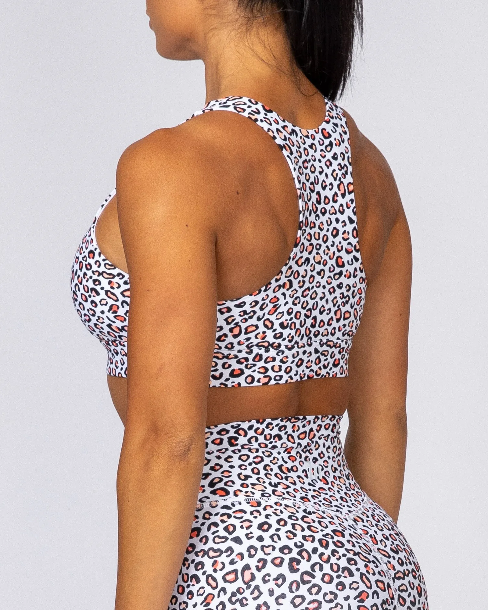 Motion Sculpt Bra - Micro Leopard sold by Muscle Nation product image thumbnail 5