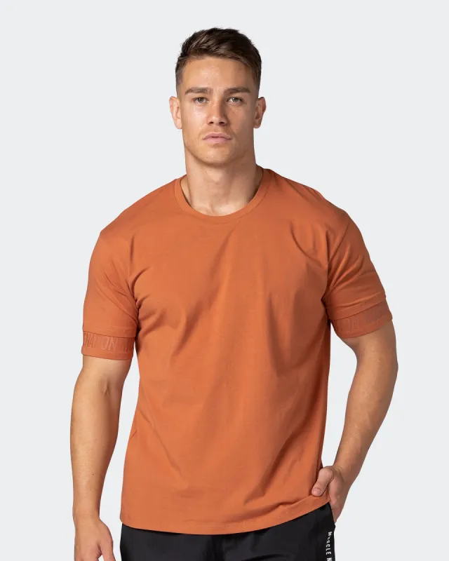 Exceptional Dual Tee - Sandstone sold by Muscle Nation