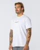 Condition Tee - White (Staple) sold by Muscle Nation