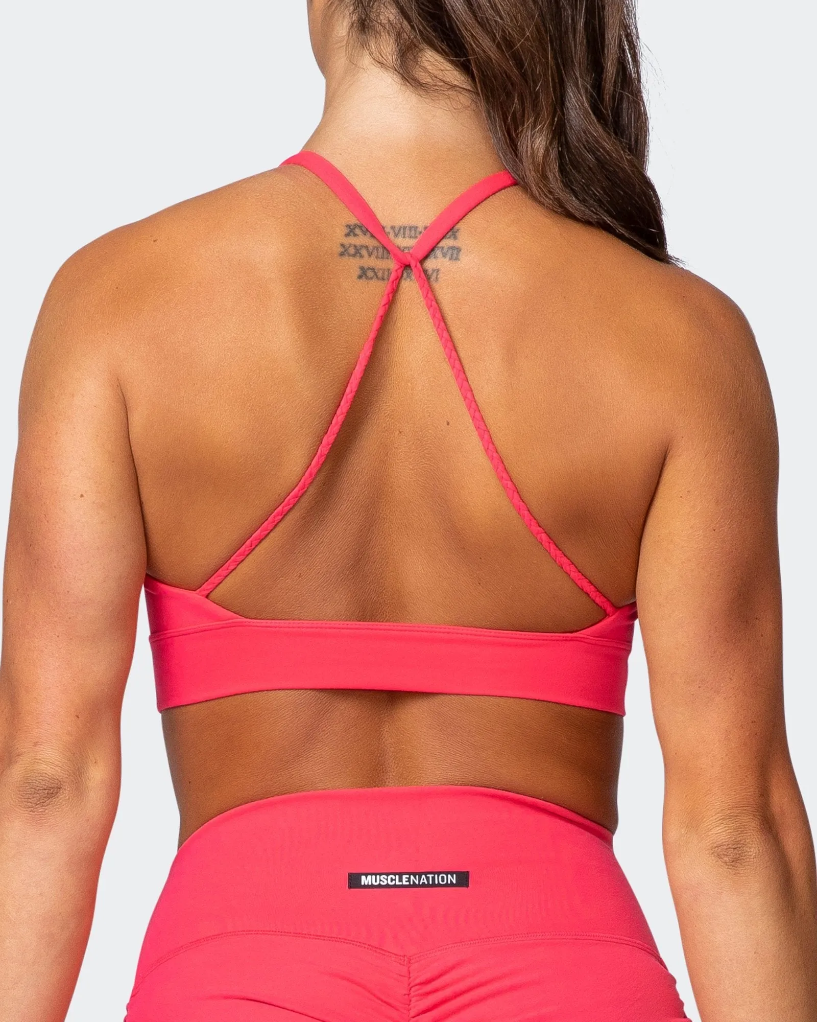Braided Bralette - Paradise Pink sold by Muscle Nation product image thumbnail 2