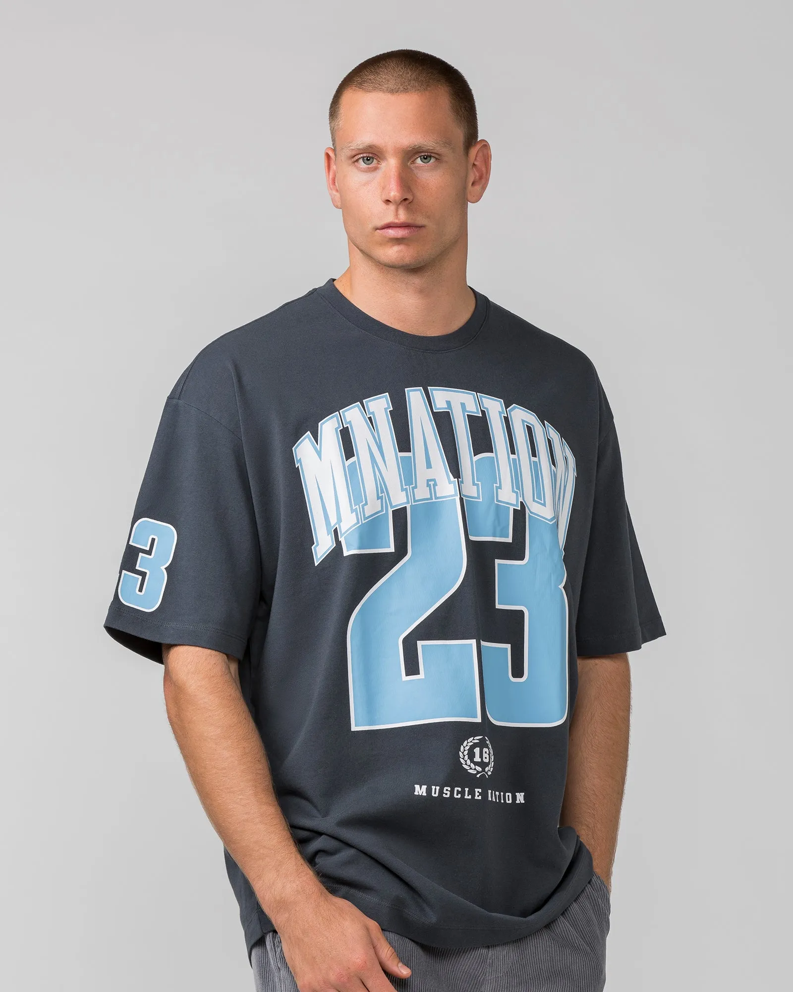 Fast Break Oversized Pump Cover - Thunder sold by Muscle Nation product image thumbnail 2