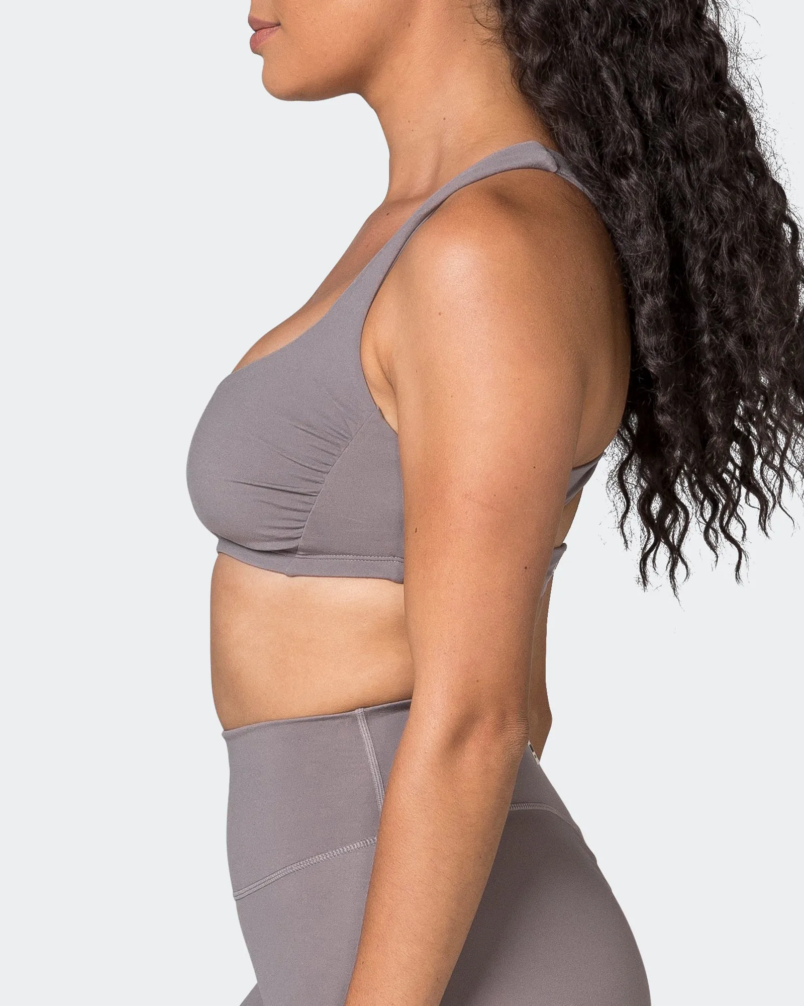 Adorn Bralette - Pearl Grey sold by Muscle Nation product image thumbnail 5