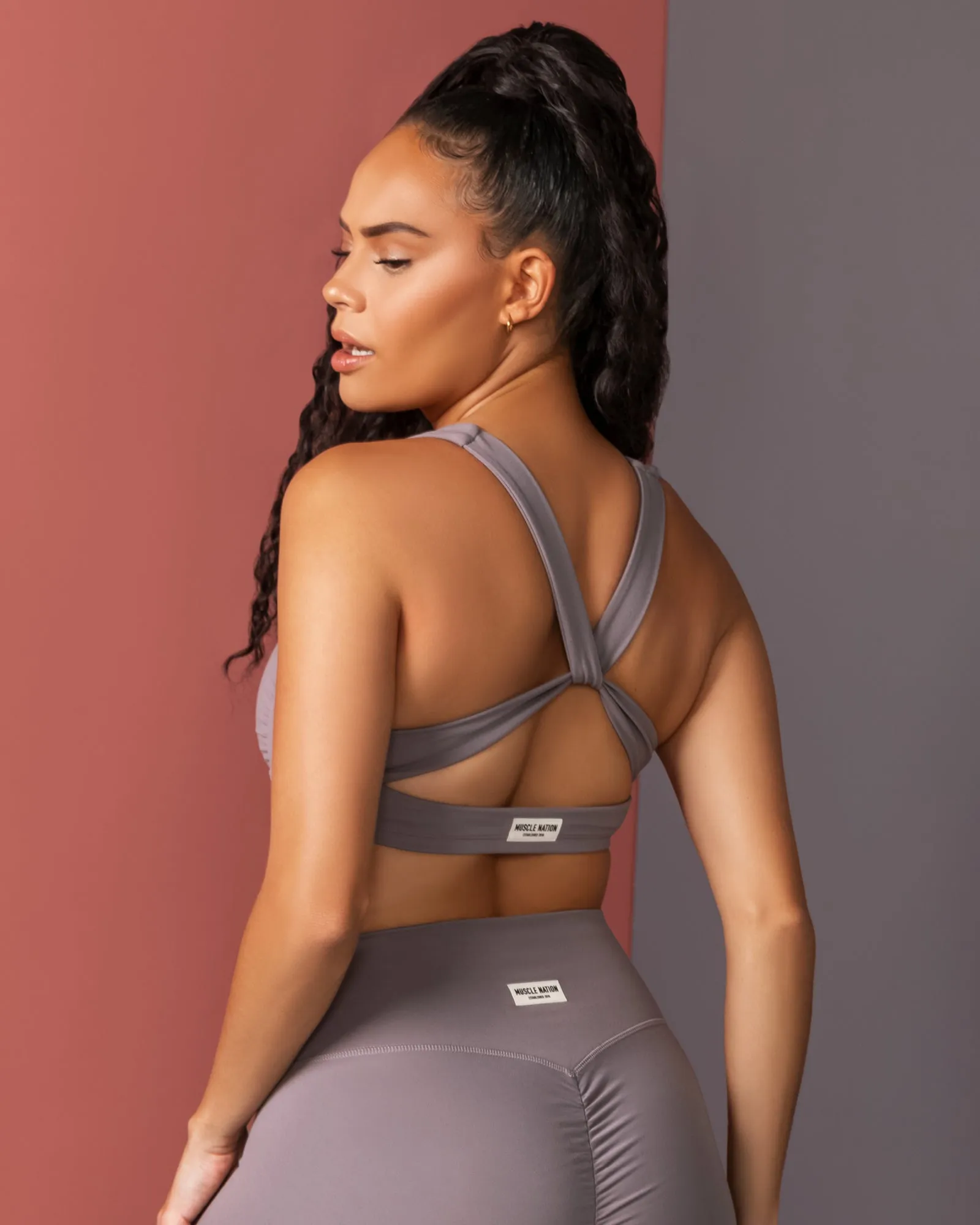 Adorn Bralette - Pearl Grey sold by Muscle Nation