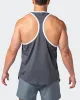 Striker Y Back Singlet - Tornado Marl sold by Muscle Nation