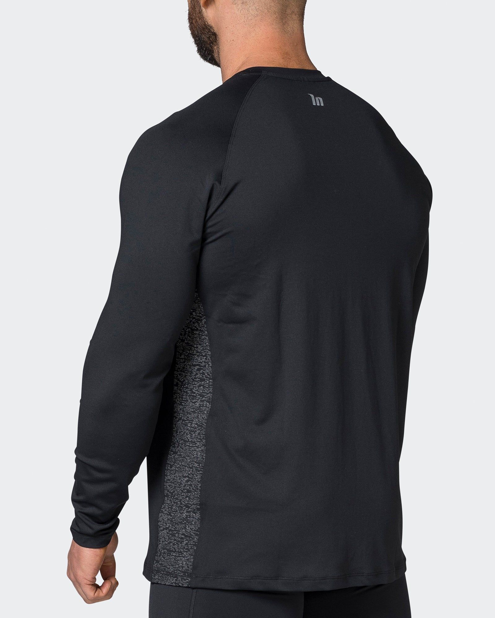 Reflective Long Sleeve Top - Black sold by Muscle Nation product image thumbnail 5