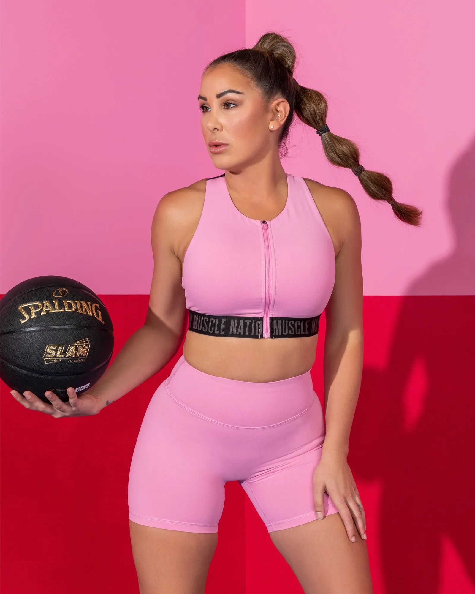 Breakpoint Bra - Candy Pink sold by Muscle Nation