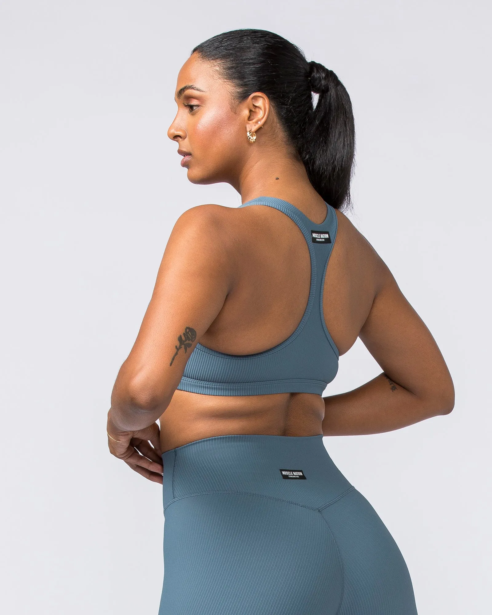 Flex Rib Bra - Tidepool sold by Muscle Nation product image thumbnail 4