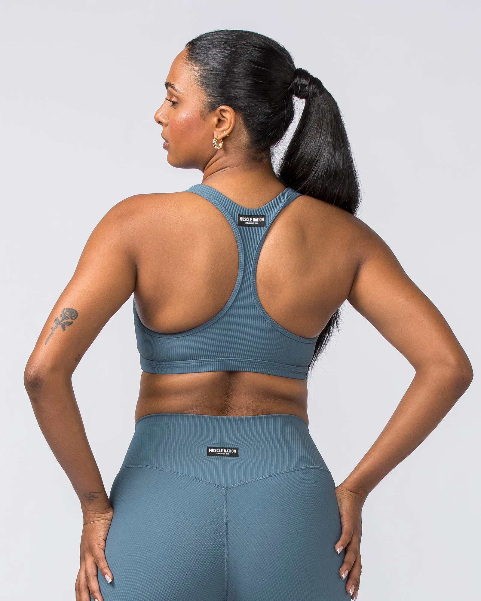 Flex Rib Bra - Tidepool sold by Muscle Nation product image thumbnail 5