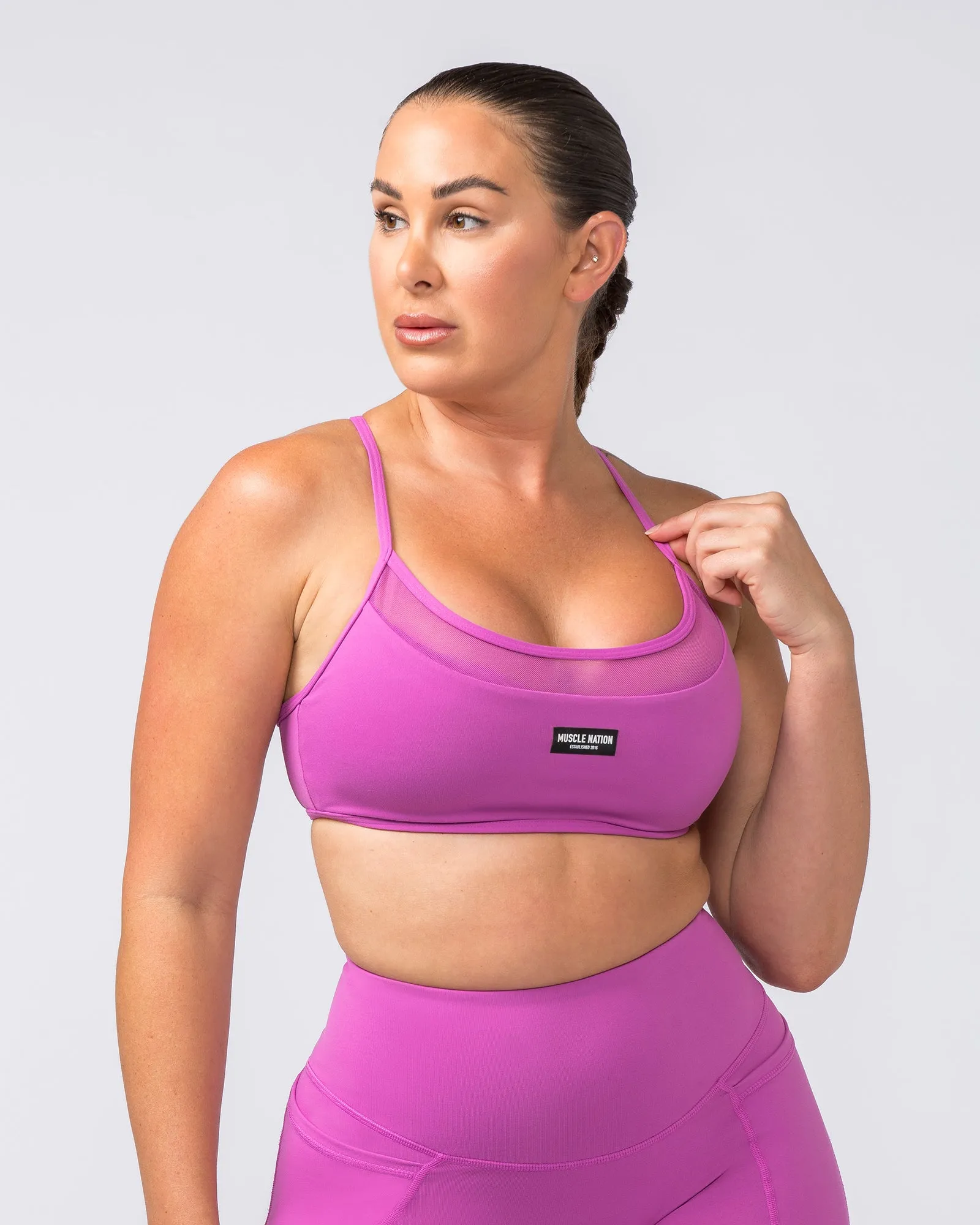Rapture Bra - Dahlia sold by Muscle Nation product image thumbnail 3