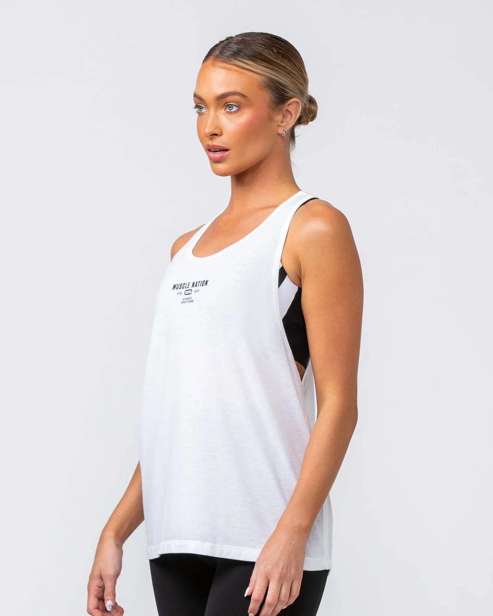 Classic Training Tank - White sold by Muscle Nation product image thumbnail 3