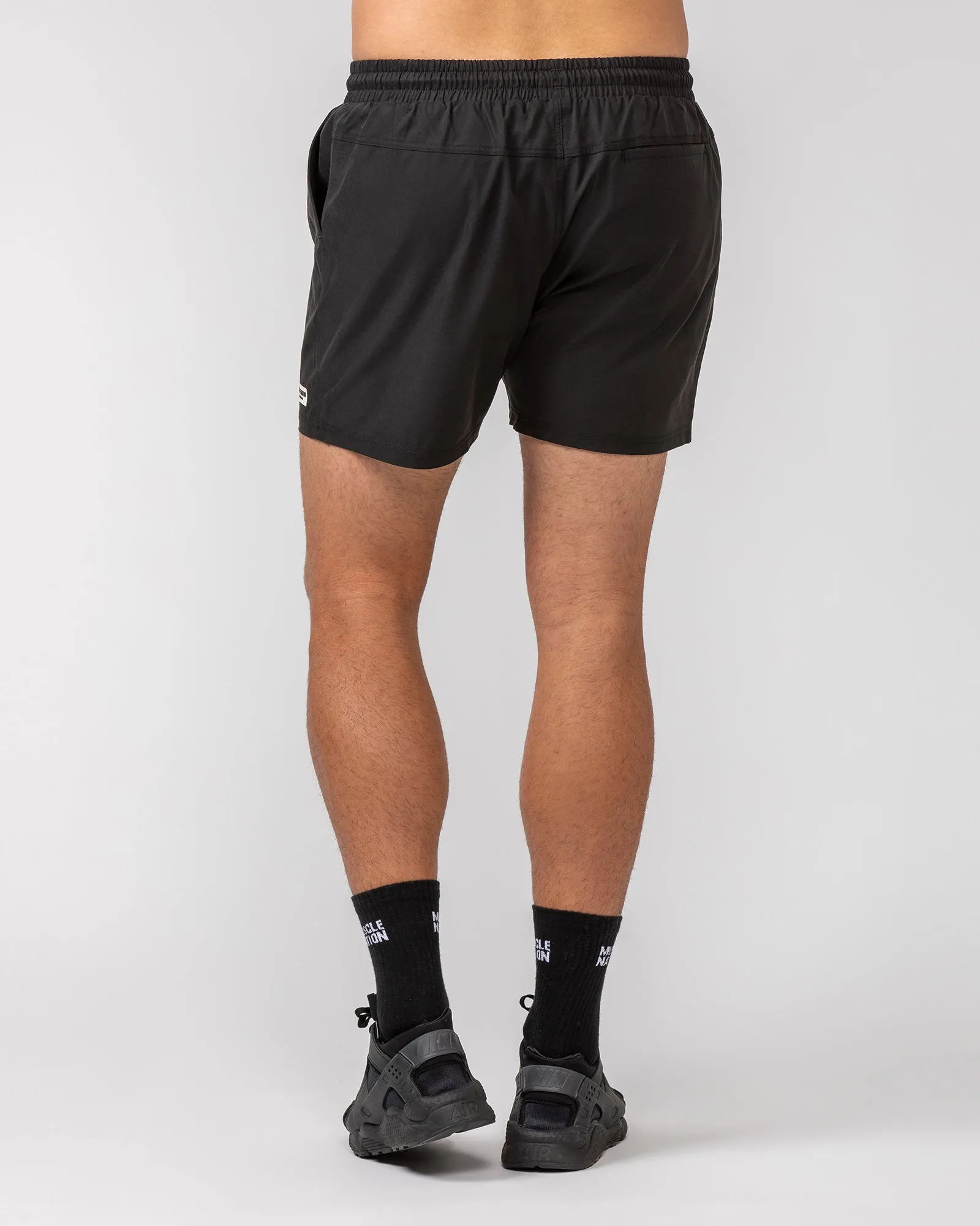 Daily 4" Shorts - Black sold by Muscle Nation product image thumbnail 5