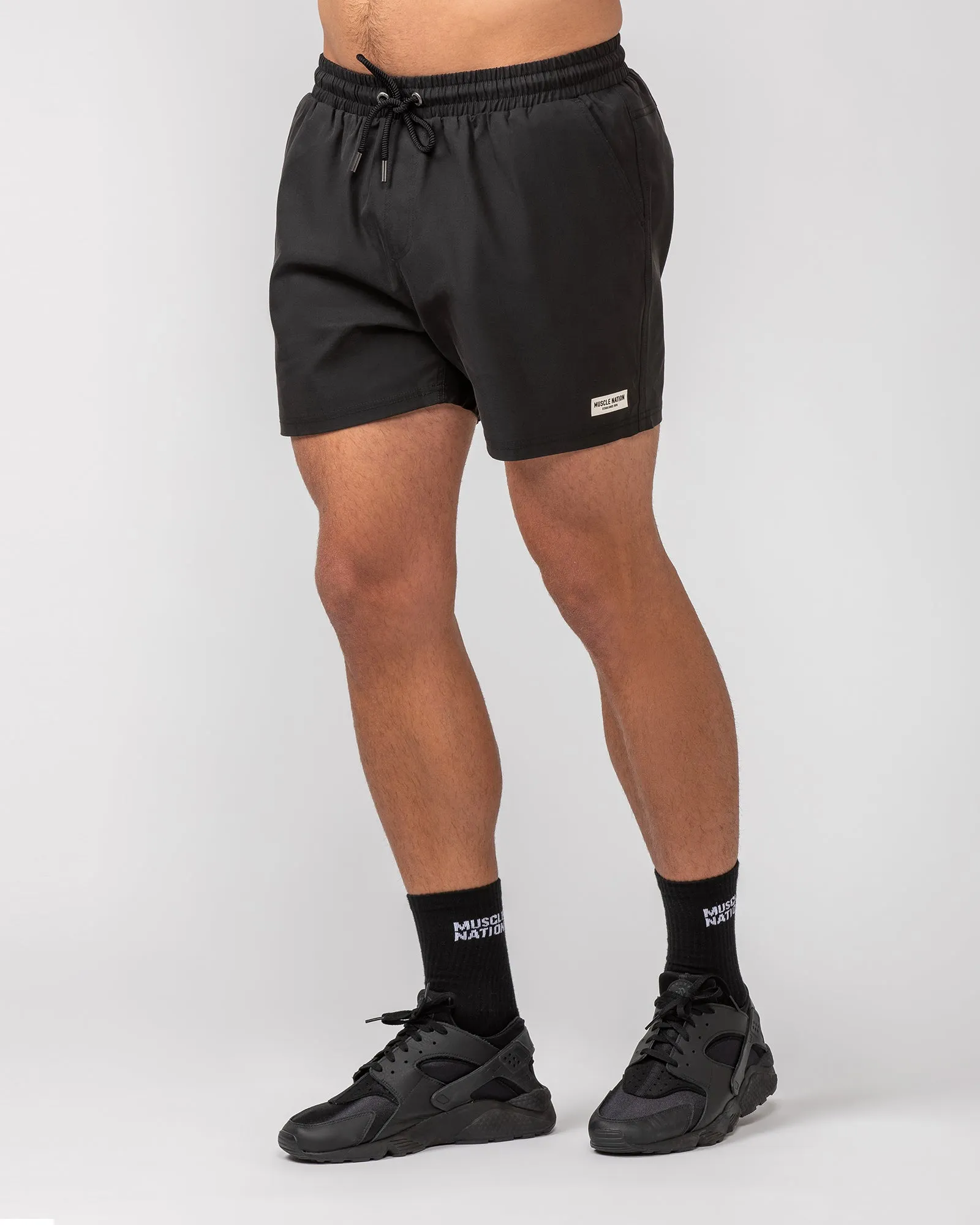 Daily 4" Shorts - Black sold by Muscle Nation product image thumbnail 3