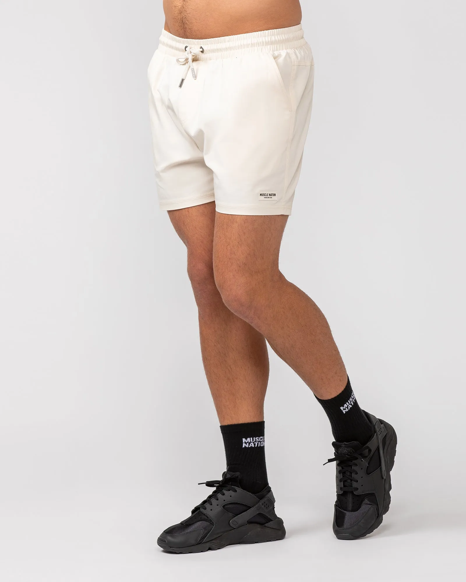 Daily 4" Shorts - Travertine sold by Muscle Nation product image thumbnail 3