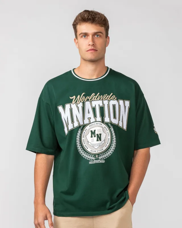 Free Play Oversized Tee - Pine sold by Muscle Nation