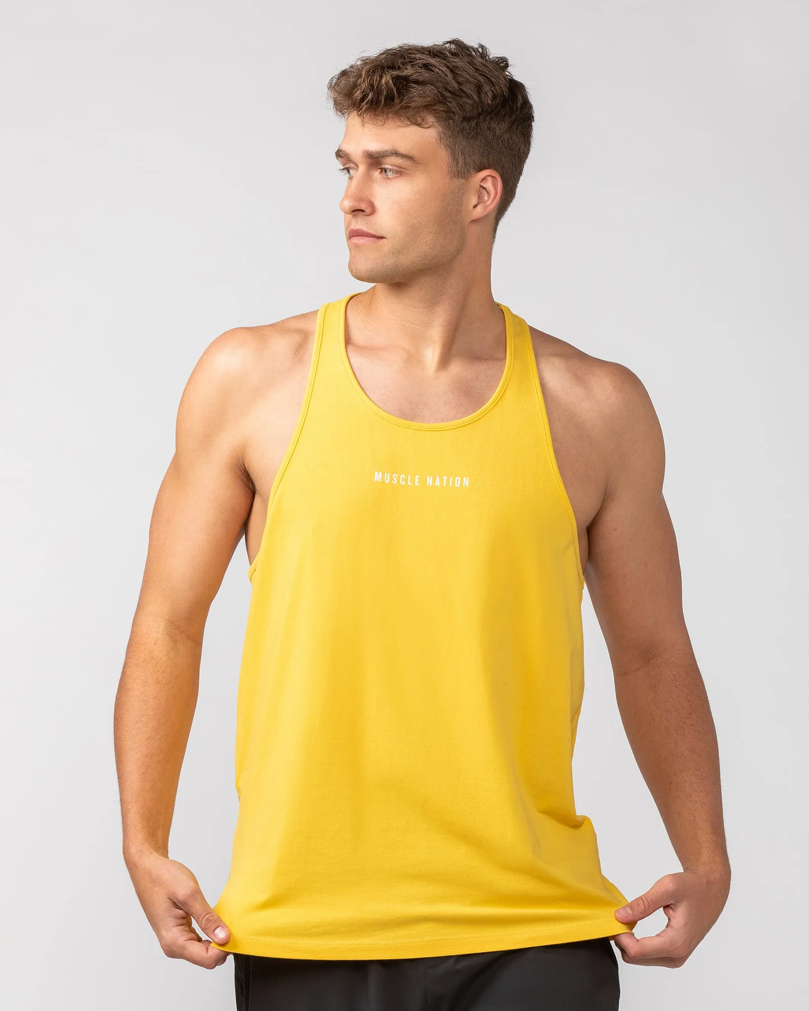 Infinite Y-Back Tank - Sunglow sold by Muscle Nation