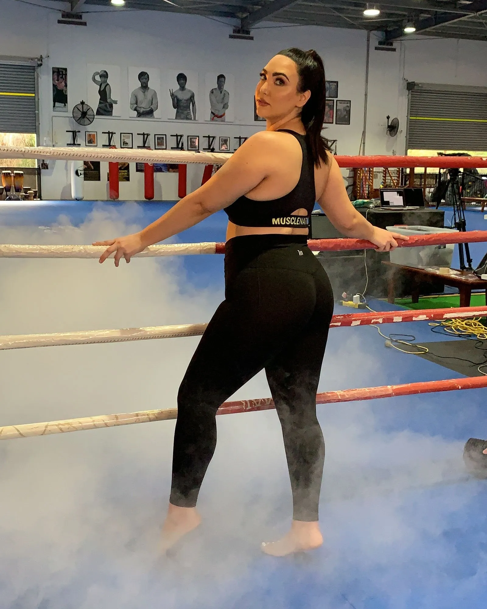 Comfort Bra - Black with Acid Lime sold by Muscle Nation product image thumbnail 4