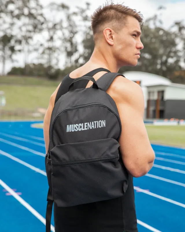 Muscle Nation Backpack - Black sold by Muscle Nation