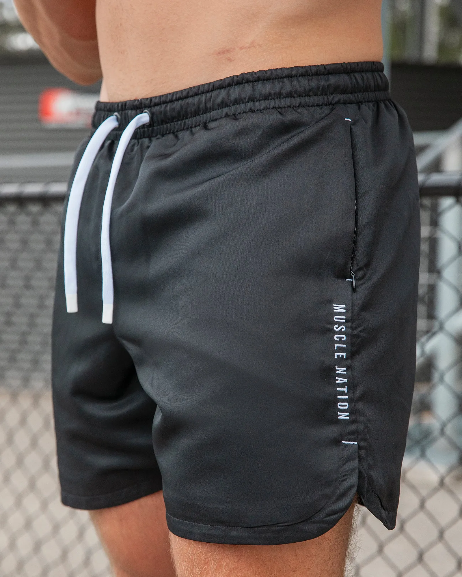 Standard Shorts - Black sold by Muscle Nation