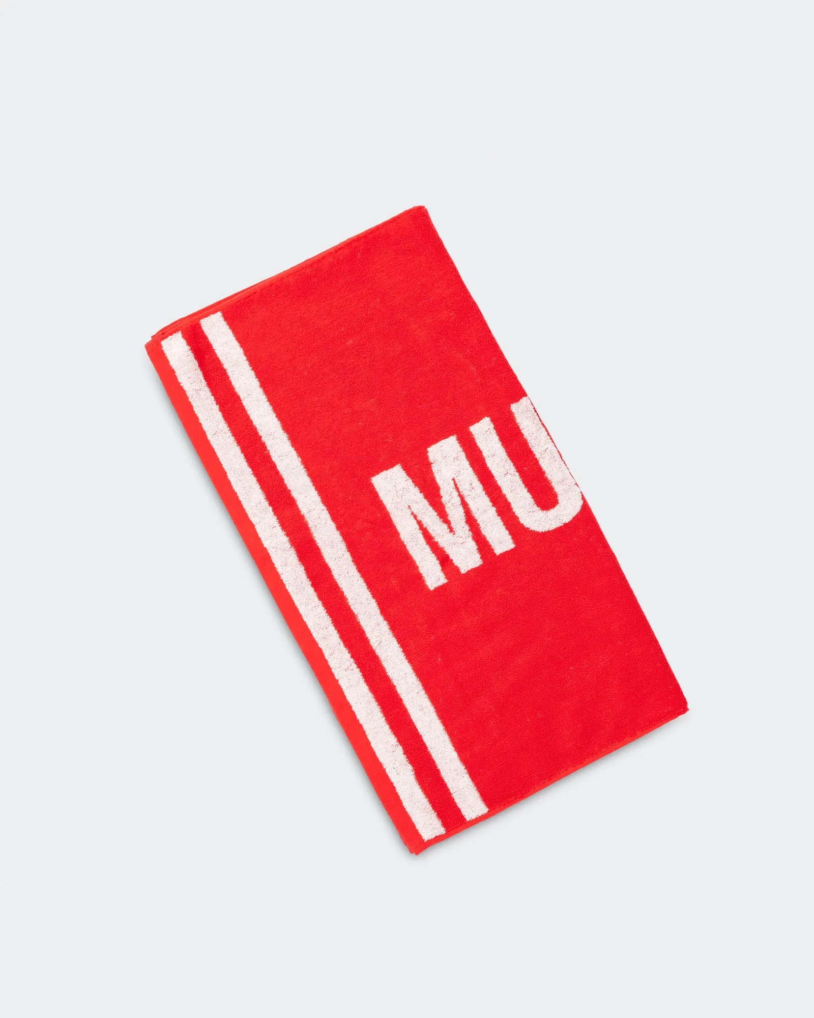 Gym Towel - Chilli/ White sold by Muscle Nation product image thumbnail 3