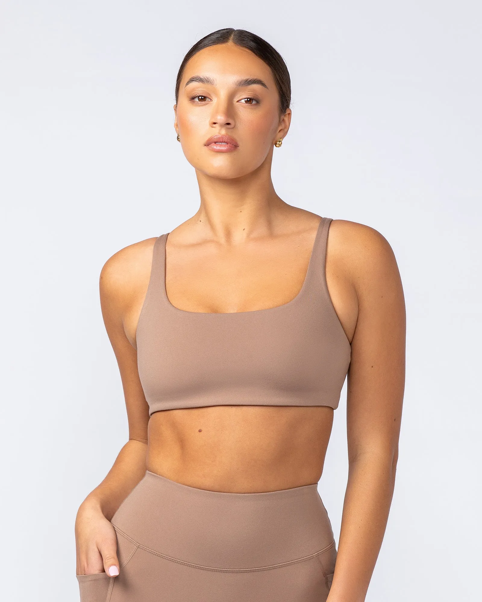 Fundamental Bra - Cinnamon sold by Muscle Nation