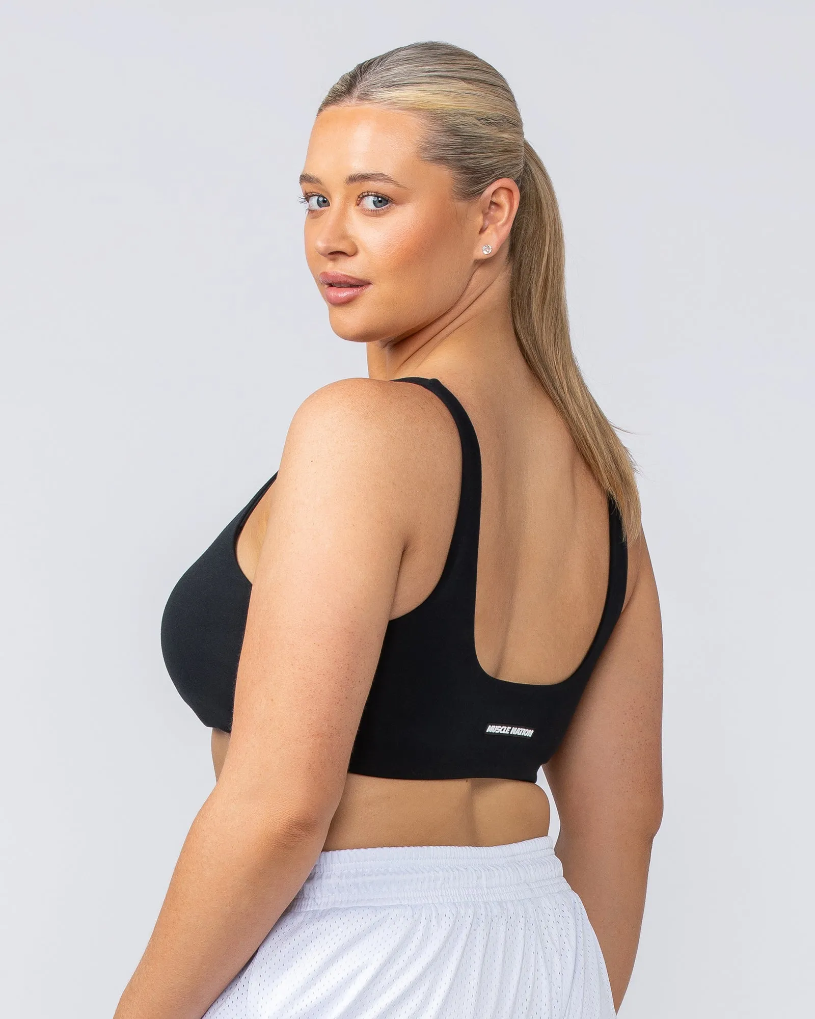 Fundamental Bra - Black sold by Muscle Nation product image thumbnail 3