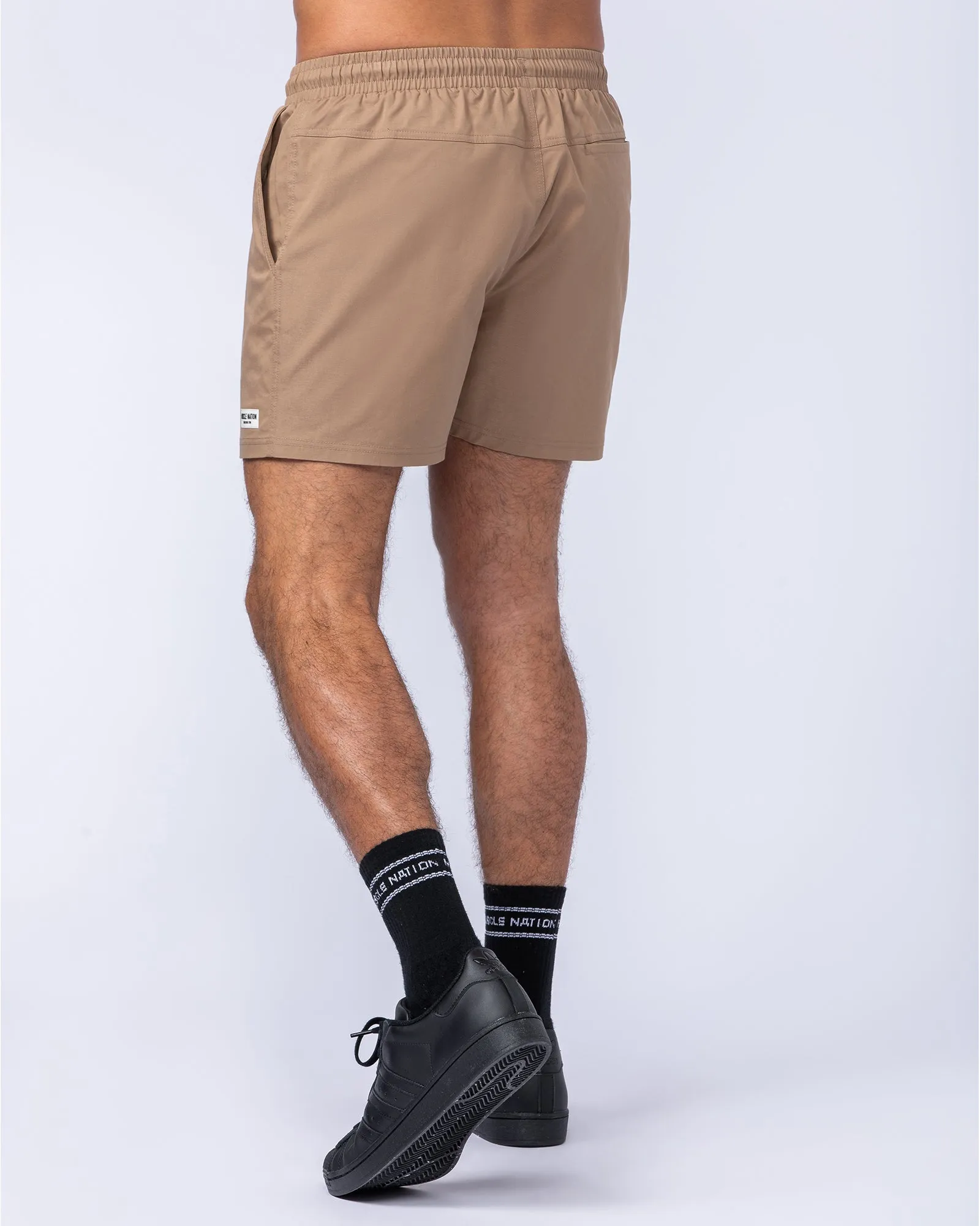 Daily 4" Shorts - Tan sold by Muscle Nation product image thumbnail 2