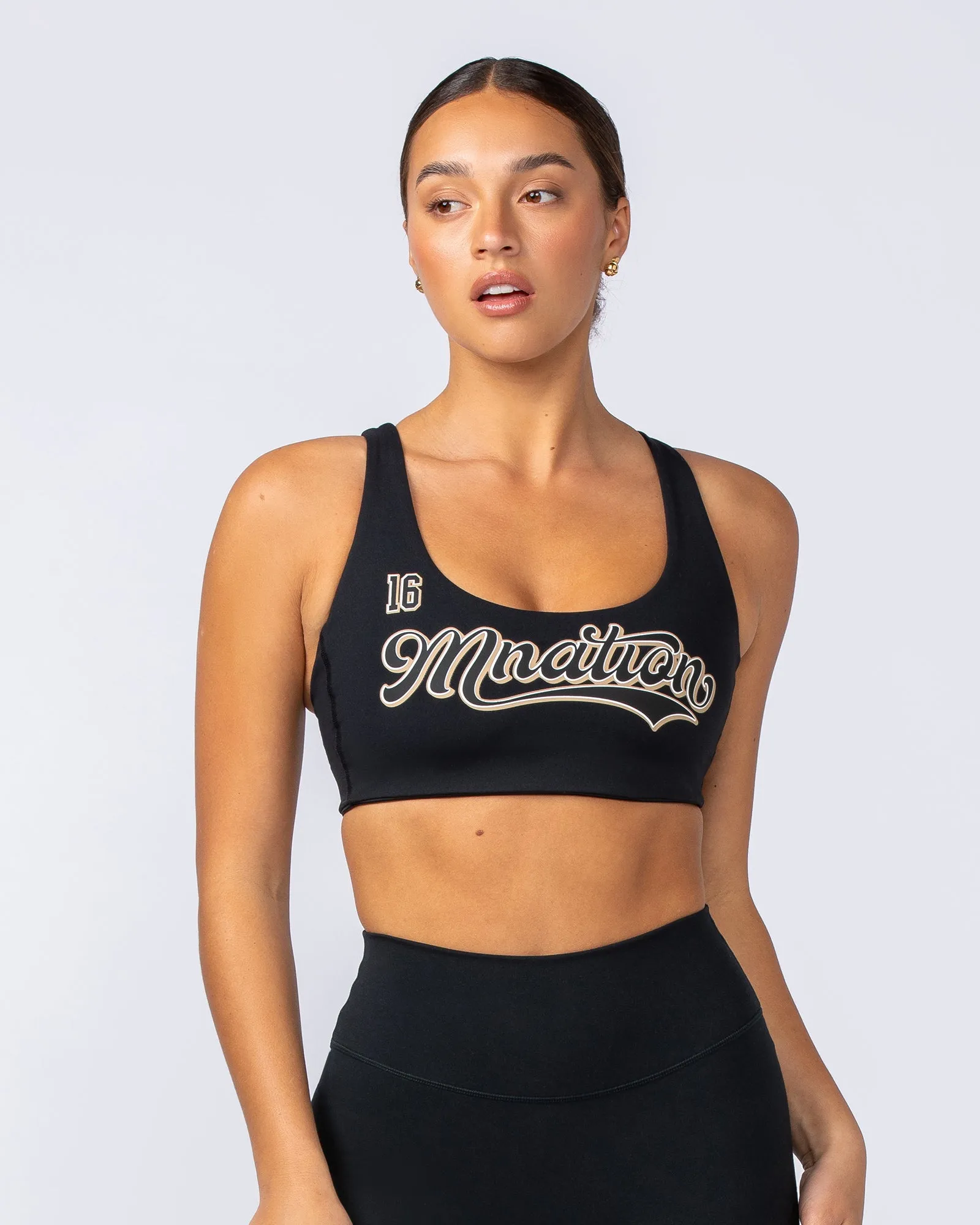 Core Bra - Black sold by Muscle Nation