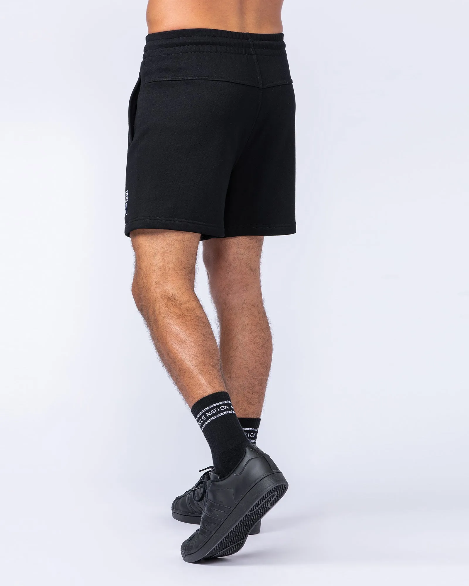 College Sweat 5" Shorts - Black sold by Muscle Nation product image thumbnail 3